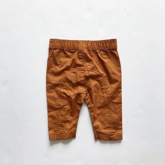 Cat & Jack Tan pants EUC 3-6 month - Picture 3 of 3